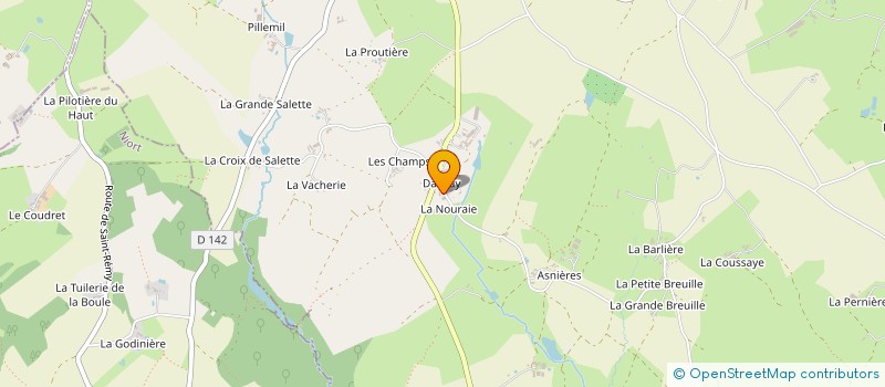 localisation de l'entreprise MONSIEUR LOUIS CATHELINEAU à ST GEORGES DE NOISNE