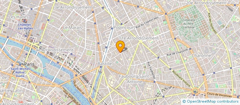 localisation de l'entreprise MONSIEUR LOUIS CAZILHAC  PARIS