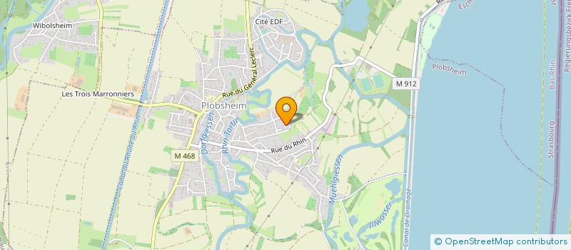 localisation de l'entreprise MONSIEUR LOUIS CECCONI  PLOBSHEIM