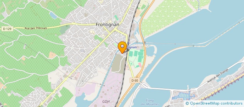 localisation de l'entreprise MONSIEUR LOUIS CESARINA à FRONTIGNAN