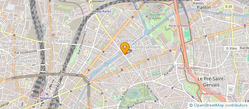 localisation de l'entreprise MONSIEUR LOUIS CHAHAN  PARIS