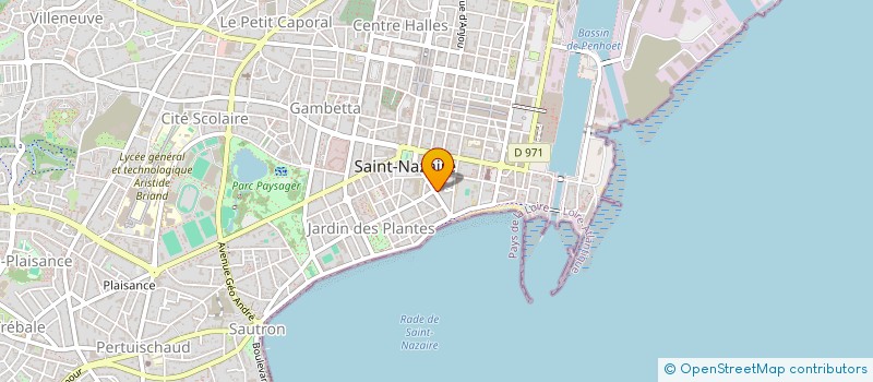 localisation de l'entreprise MONSIEUR LOUIS CHAO à SAINT-NAZAIRE