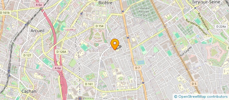 localisation de l'entreprise MONSIEUR LOUIS CHAPELAIN à VILLEJUIF