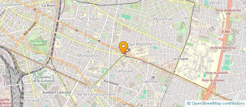 localisation de l'entreprise MONSIEUR LOUIS CHAPUIS  LYON