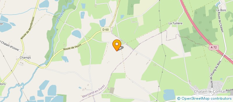 localisation de l'entreprise MONSIEUR LOUIS CHAPUY  MORNAND-EN-FOREZ