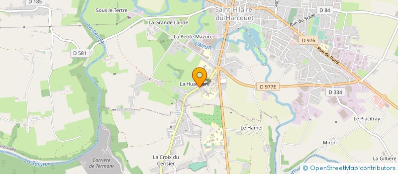localisation de l'entreprise MONSIEUR LOUIS CHARBONNEL à SAINT-HILAIRE-DU-HARCOUET