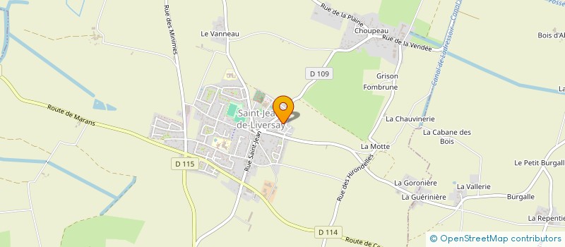 localisation de l'entreprise MONSIEUR LOUIS CHARBONNIER  SAINT-JEAN-DE-LIVERSAY