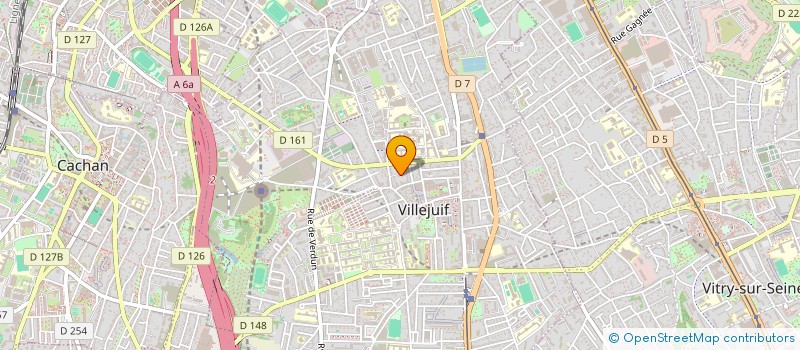 localisation de l'entreprise MONSIEUR LOUIS CHARLES  VILLEJUIF