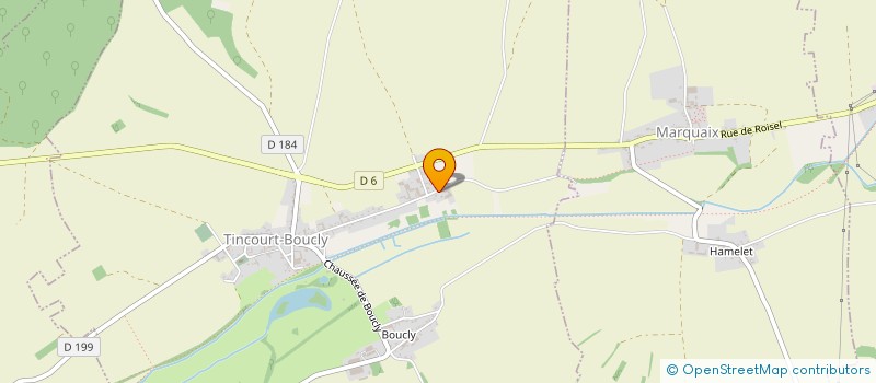 localisation de l'entreprise MONSIEUR LOUIS CHARLET  TINCOURT-BOUCLY