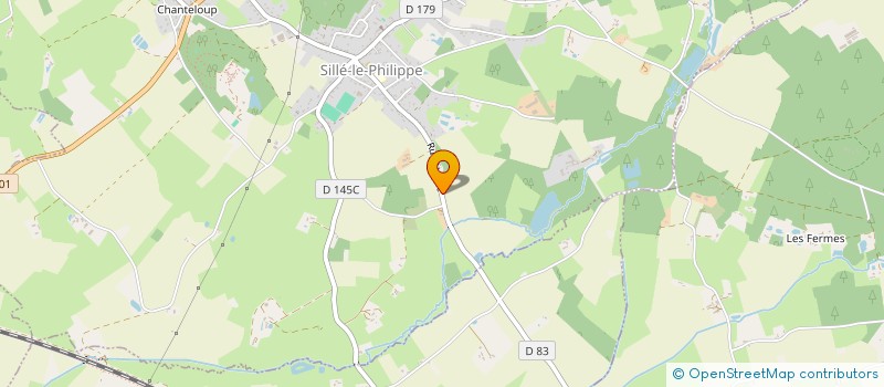 localisation de l'entreprise MONSIEUR LOUIS CHARLOT  SILLE-LE-PHILIPPE