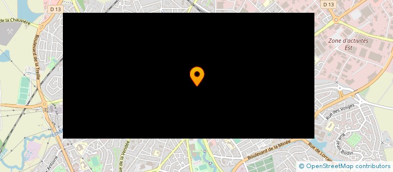 localisation de l'entreprise MONSIEUR LOUIS CHARPENTIER à CHOLET