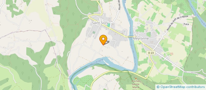 localisation de l'entreprise MONSIEUR LOUIS CHASSAING  SAINT-SOZY