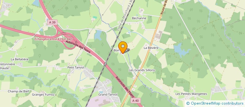 localisation de l'entreprise MONSIEUR LOUIS CHATARD  VIRIAT