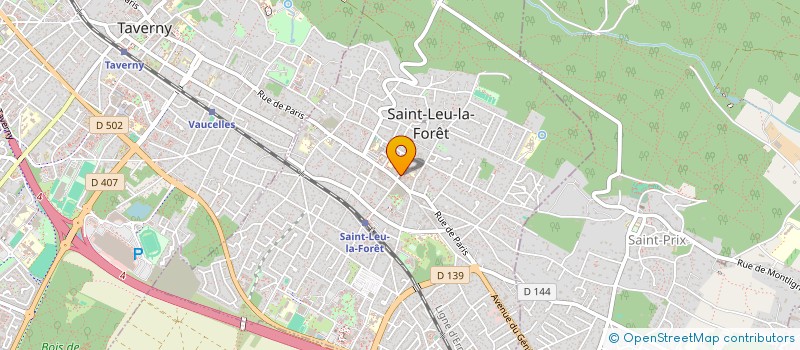 localisation de l'entreprise MONSIEUR LOUIS CHAUVET à SAINT-LEU-LA-FORET