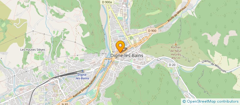 localisation de l'entreprise MONSIEUR LOUIS CHAUVIN à DIGNE-LES-BAINS