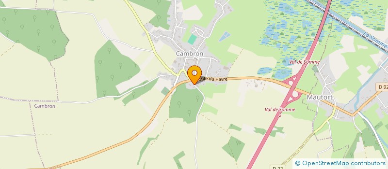 localisation de l'entreprise MONSIEUR LOUIS CHAVANE  CAMBRON