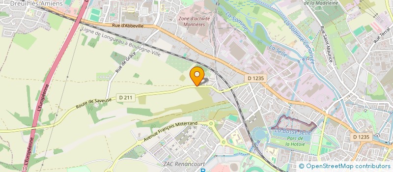 localisation de l'entreprise MONSIEUR LOUIS CHEKKAR  AMIENS