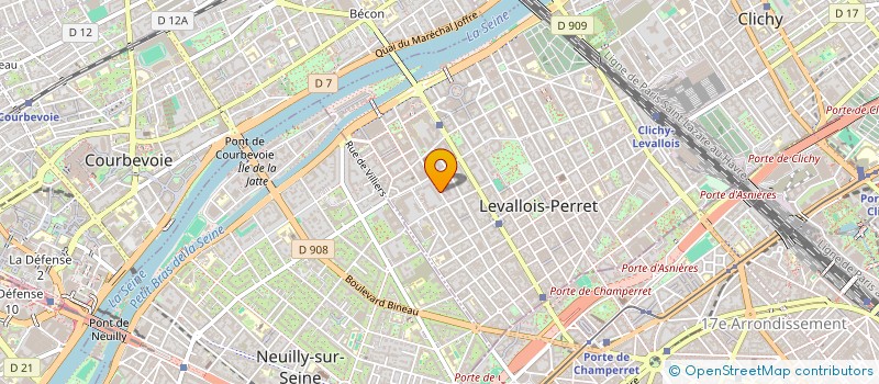 localisation de l'entreprise MONSIEUR LOUIS CHEKROUN à LEVALLOIS-PERRET
