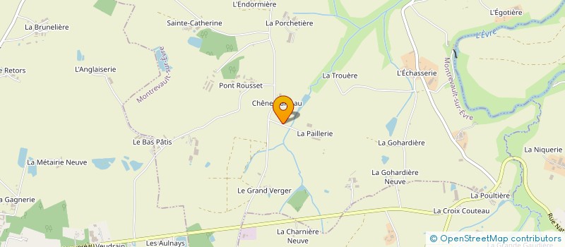 localisation de l'entreprise MONSIEUR LOUIS CHENE à BEAUPREAU-EN-MAUGES