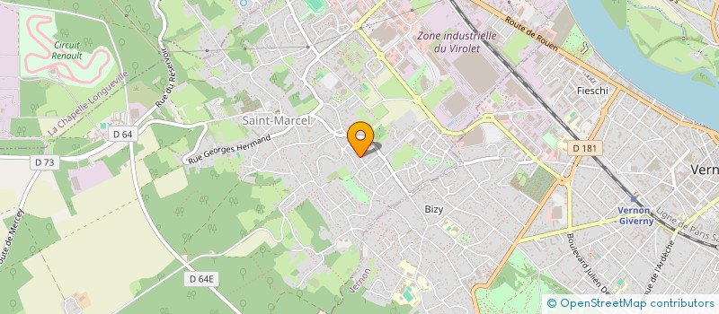 localisation de l'entreprise MONSIEUR LOUIS CHENOUNE  GAILLON