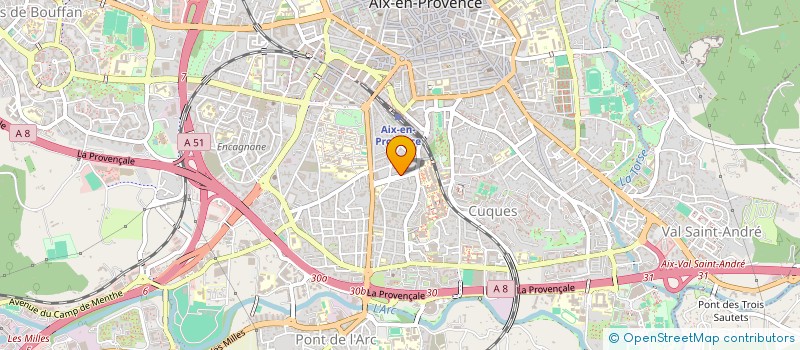 localisation de l'entreprise MONSIEUR LOUIS CHEVAL à AIX-EN-PROVENCE
