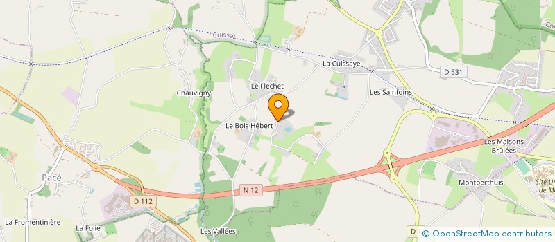 localisation de l'entreprise MONSIEUR LOUIS CHEVALIER à ECOUVES