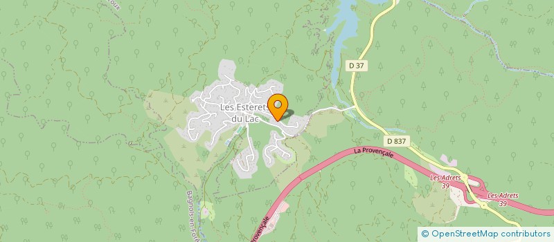 localisation de l'entreprise MONSIEUR LOUIS CHEVALLIER  MONTAUROUX