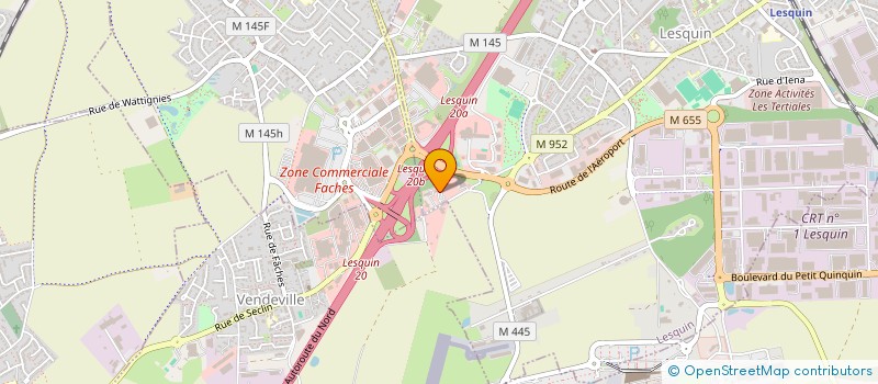 localisation de l'entreprise MONSIEUR LOUIS CHIRA à LESQUIN