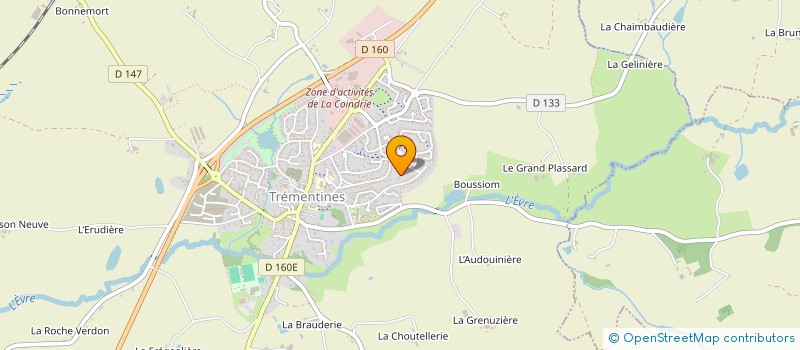 localisation de l'entreprise MONSIEUR LOUIS CHIRON  TREMENTINES