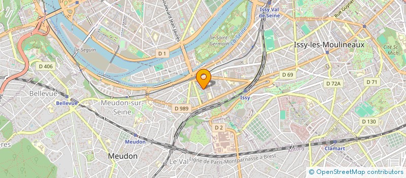 localisation de l'entreprise MONSIEUR LOUIS CHOUPOT à ISSY-LES-MOULINEAUX