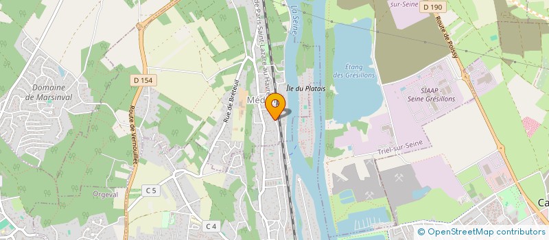 localisation de l'entreprise MONSIEUR LOUIS CHRETIEN  MEDAN