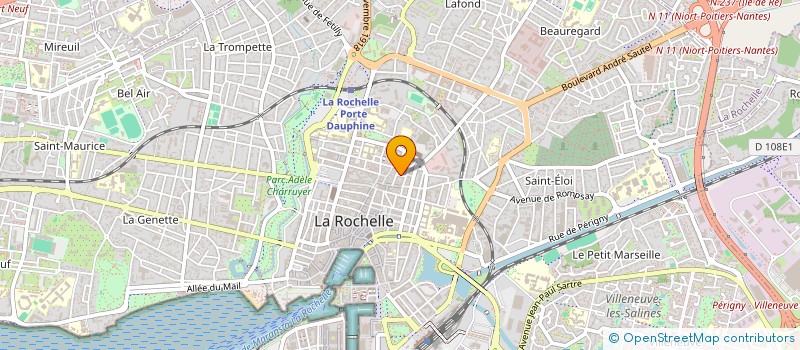 localisation de l'entreprise MONSIEUR LOUIS CIATTONI  LA ROCHELLE