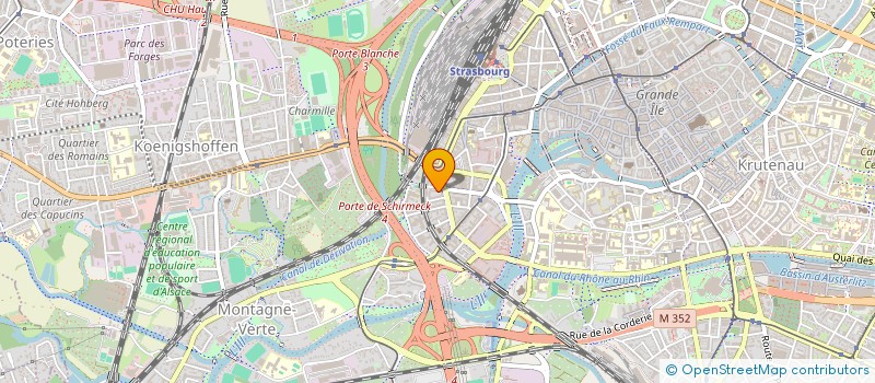 localisation de l'entreprise MONSIEUR LOUIS CIRPACI  STRASBOURG