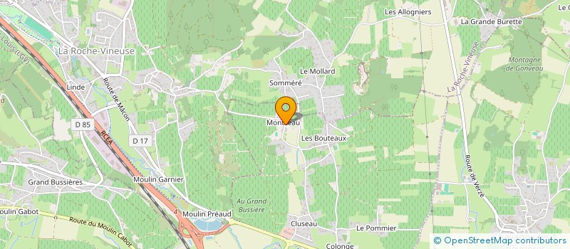 localisation de l'entreprise MONSIEUR LOUIS CLARET à PRISSE