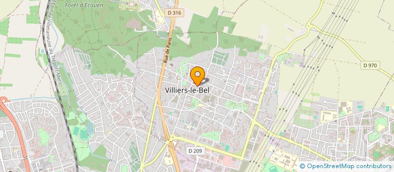 localisation de l'entreprise MONSIEUR LOUIS COCHER à VILLIERS-LE-BEL
