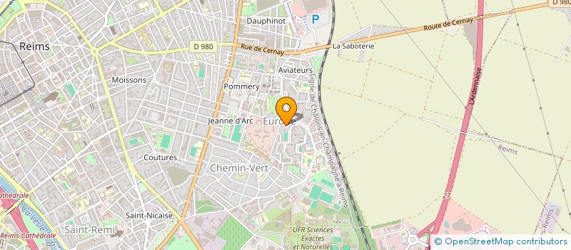 localisation de l'entreprise MONSIEUR LOUIS COCHET  REIMS