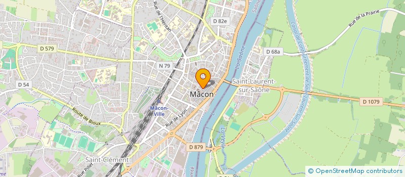 localisation de l'entreprise MONSIEUR LOUIS COCQUET  MACON