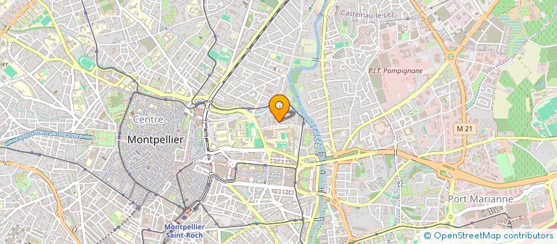 localisation de l'entreprise MONSIEUR LOUIS COLAS  MONTPELLIER