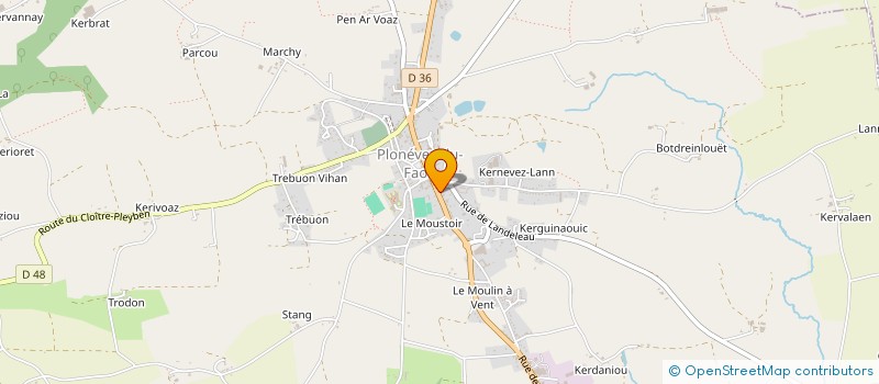 localisation de l'entreprise MONSIEUR LOUIS COLIN à PLONEVEZ-DU-FAOU