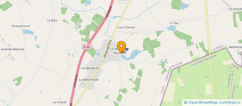localisation de l'entreprise MONSIEUR LOUIS COLIN à MOUHET
