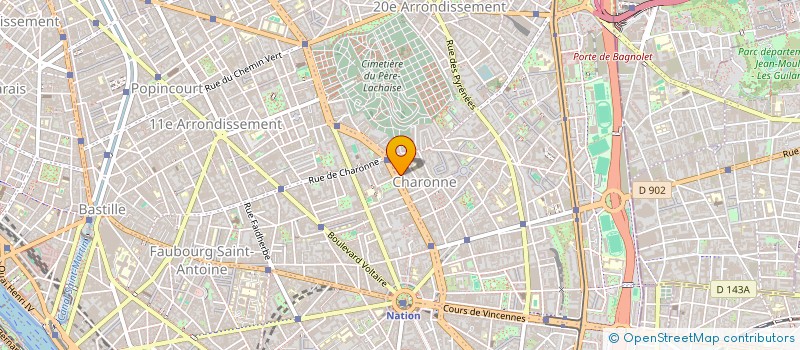 localisation de l'entreprise MONSIEUR LOUIS COLIN  PARIS