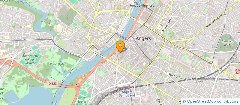 localisation de l'entreprise MONSIEUR LOUIS COLLIN à ANGERS