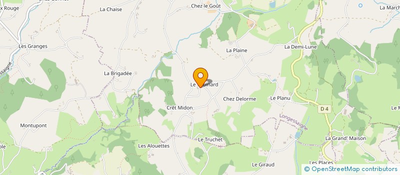 localisation de l'entreprise MONSIEUR LOUIS COLLOMB  LONGESSAIGNE