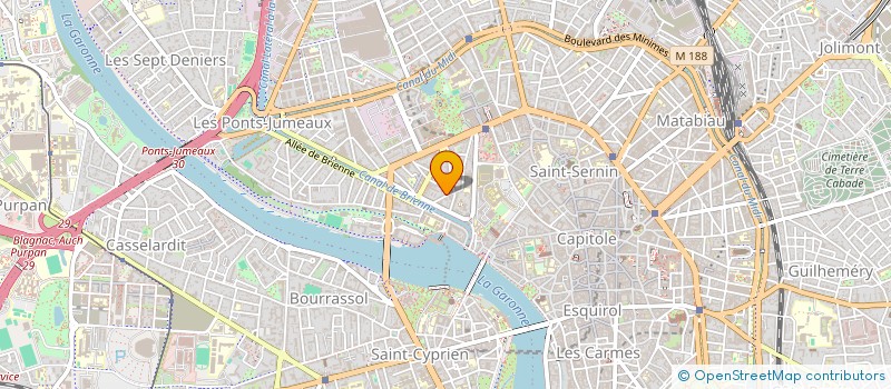 localisation de l'entreprise MONSIEUR LOUIS COMTE à TOULOUSE