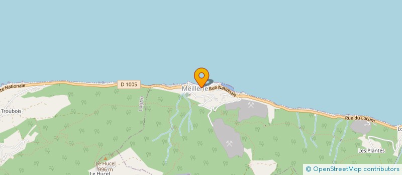 localisation de l'entreprise MONSIEUR LOUIS CONCI  MEILLERIE