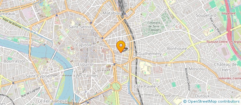 localisation de l'entreprise MONSIEUR LOUIS CONDOURET à TOULOUSE