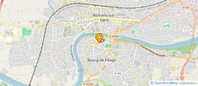 localisation de l'entreprise MONSIEUR LOUIS CONTRERAS  BOURG-DE-PEAGE