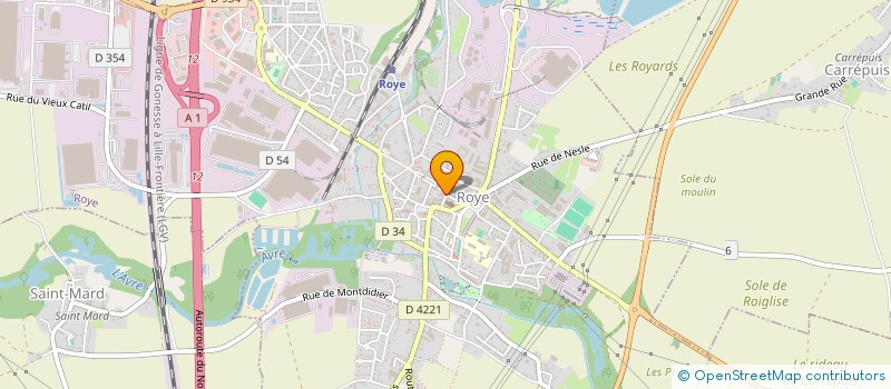 localisation de l'entreprise MONSIEUR LOUIS COPE à ROYE