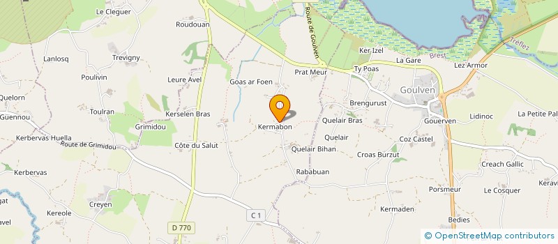 localisation de l'entreprise MONSIEUR LOUIS CORBE  PLOUIDER