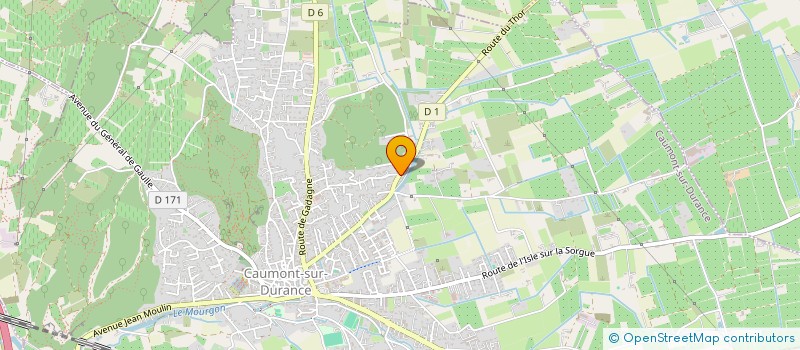 localisation de l'entreprise MONSIEUR LOUIS CORTEZ  CAUMONT-SUR-DURANCE